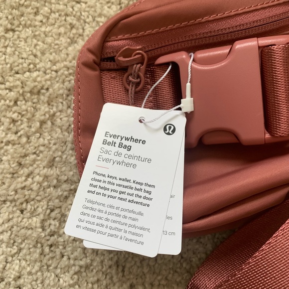 NWT Lululemon Everywhere Belt Bag Brier Rose - Picture 7 of 8